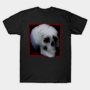 Smudged abstract skull T-Shirt